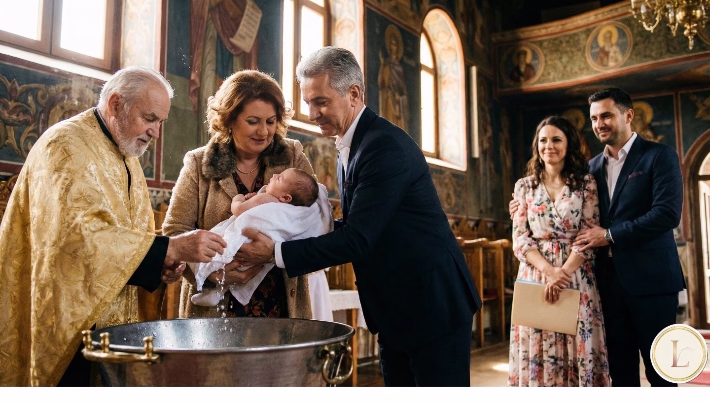 ce fac parintii la botez