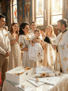 cum imbraci copilul la botez