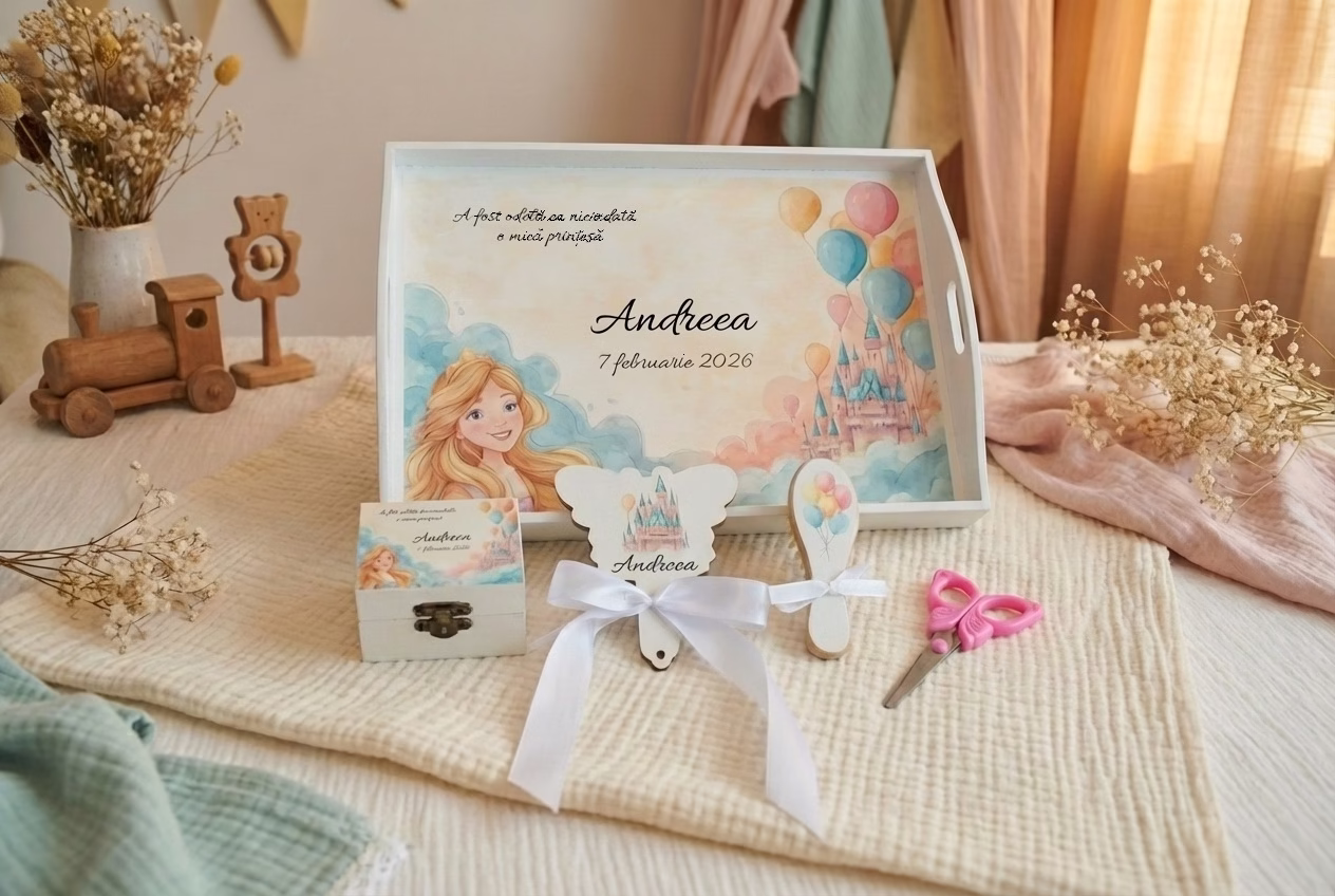 Tavita de mot Printesa, tavita mot fete, tavita tura cu printese