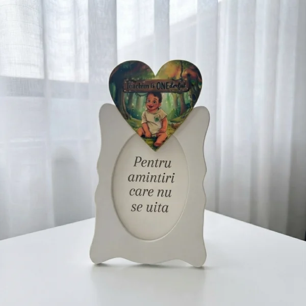 rama foto personalizata, rama foto copii, rama foto de lemn cu nume