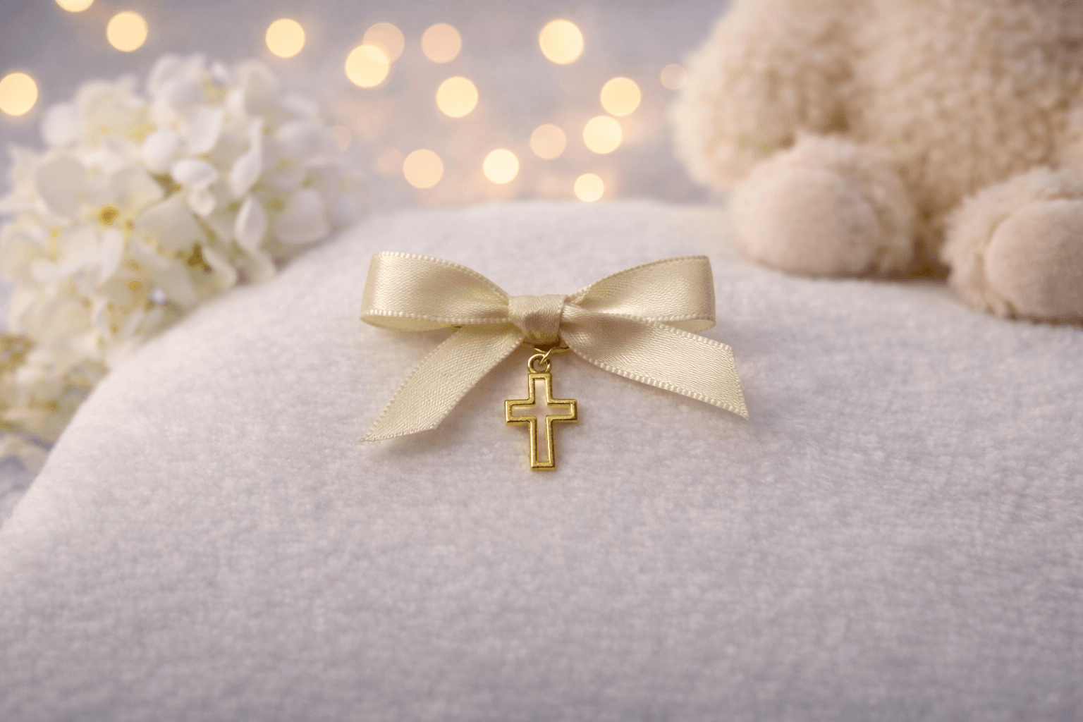 cruciulite botez, aurii, ac de prindere