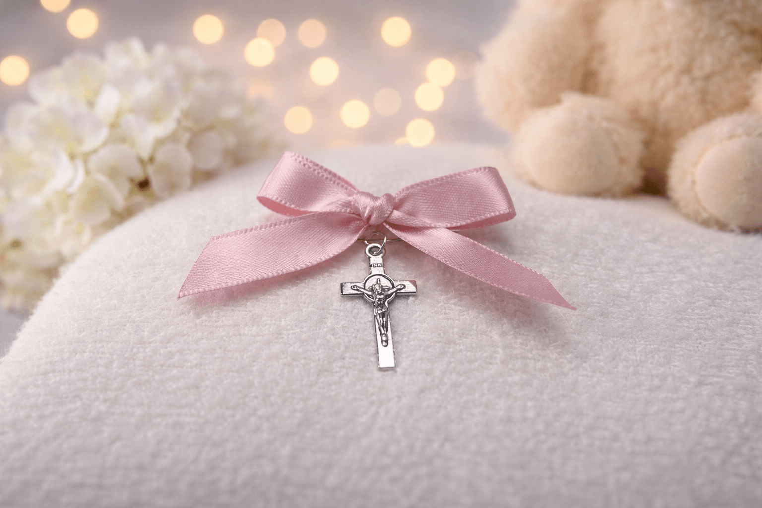 cruciulite botez, roz, cruciulite botez fata