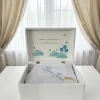 cutie personalizata, cutie trusou lemn, prosop personalizat cu nume, cadou bebelusi, cadou materninate