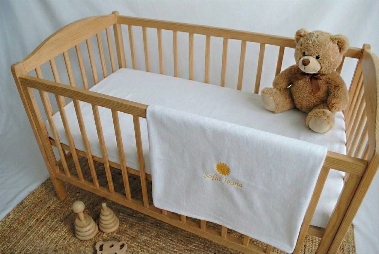 paturica copii personalizata, patura copii bumbac cu nume