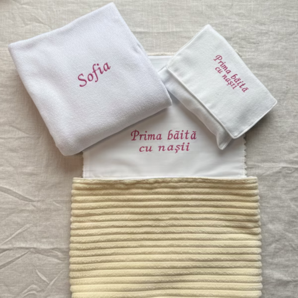 prosop personalizat prima baiata, mirodenii baita mir prosop personalizat prima baiata, mirodenii baita mir