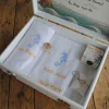 trusou baieti cutie lemn, trusou tema marina, trusou cu marea