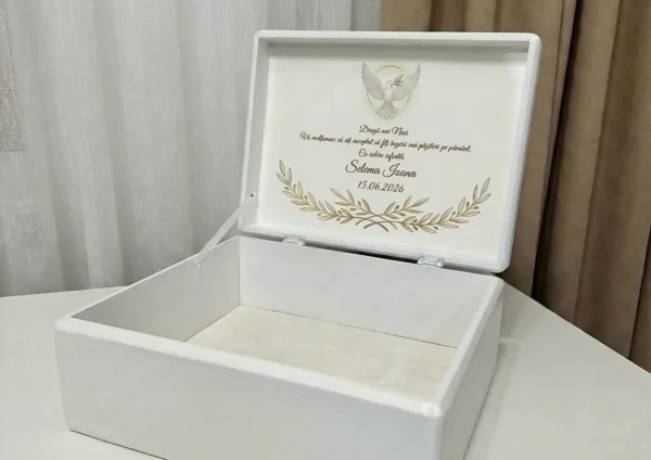 cadou cutie nasi, cutie lemn personalizata, cufar amintiri
