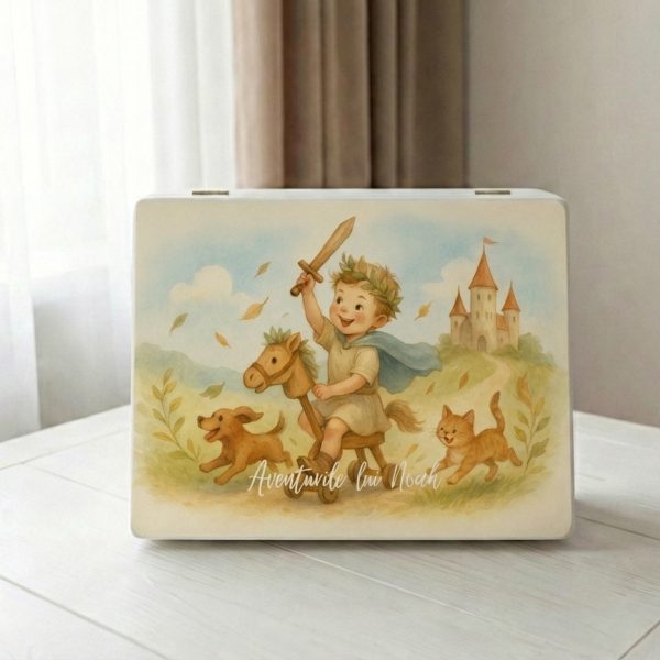 cutie amintiri baiat, cutie cavaler, cadou baiat personalizata