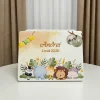 cutie amintiri safari, cutie personalizata jungla, cadou copil safari cutie amintiri safari, cutie personalizata jungla, cadou copil safari