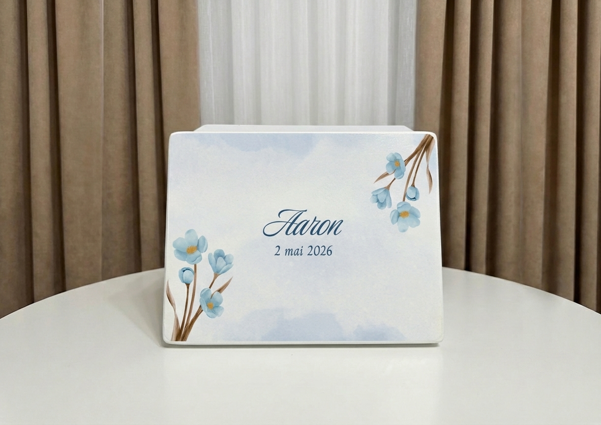 cutie de amintiri eleganta, cutie lemn personalizata, cutie Simplicity