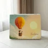 cutie de amintiri micul aventurier, cutie cadou balon cu aer cald, cadou copil