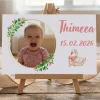 magnet de frigider cu poza, magneti marturii personalizate, lebada