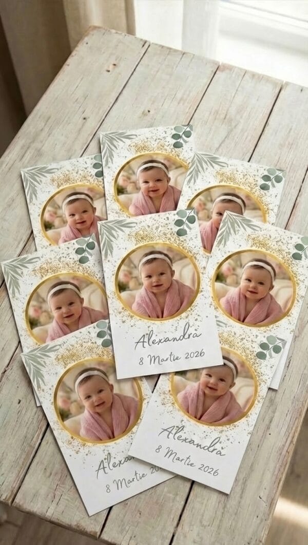 marturii botez, magneti personalizati