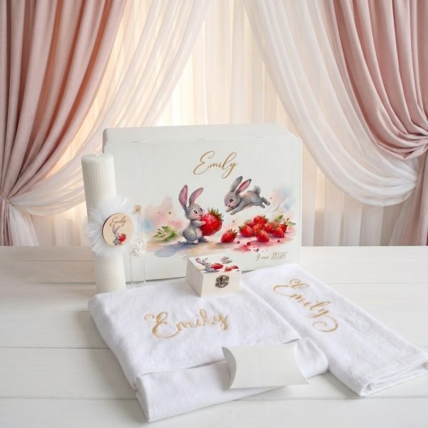 trusou botez iepurasi, trusou botez cu capsuni, trusou botez fete trusou botez iepurasi, trusou botez cu capsuni, trusou botez fete