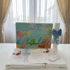trusou botez cu pesti, trusou botez corali, pesti, tema marina