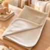 Paturica iarna Tricot crem + muselina alba Paturica de iarna pentru bebelusi, tricot crem + muselina alba, personalizata cu broderie